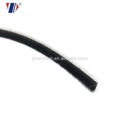 Waterproof grey 7*5 silicon wool pile weather strip