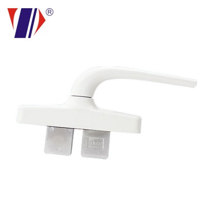 Zinc alloy front door handle white