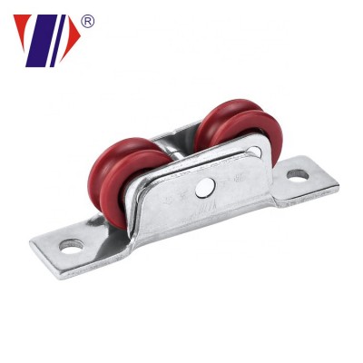 UPVC sliding bearing window double roller